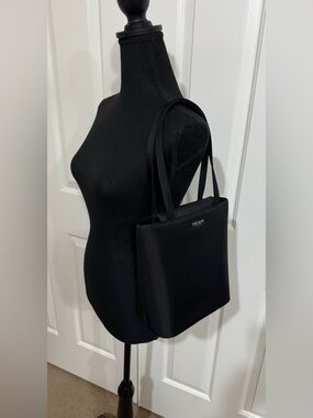 Kate Spade Caroline Black Nylon Small Tone